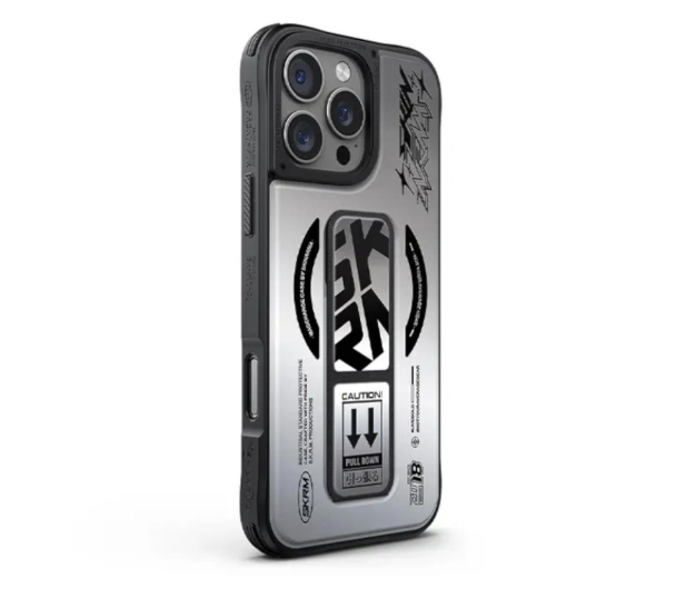 SKINARMA Kira Kobai do iPhone 16 Pro 6.3" Magnetic Grip chrome - 1316901 - zdjęcie 3